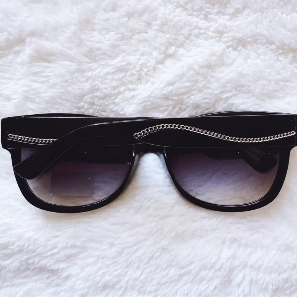 Rina Black w/Silver Accent Sunglasses - Picture 12 of 13